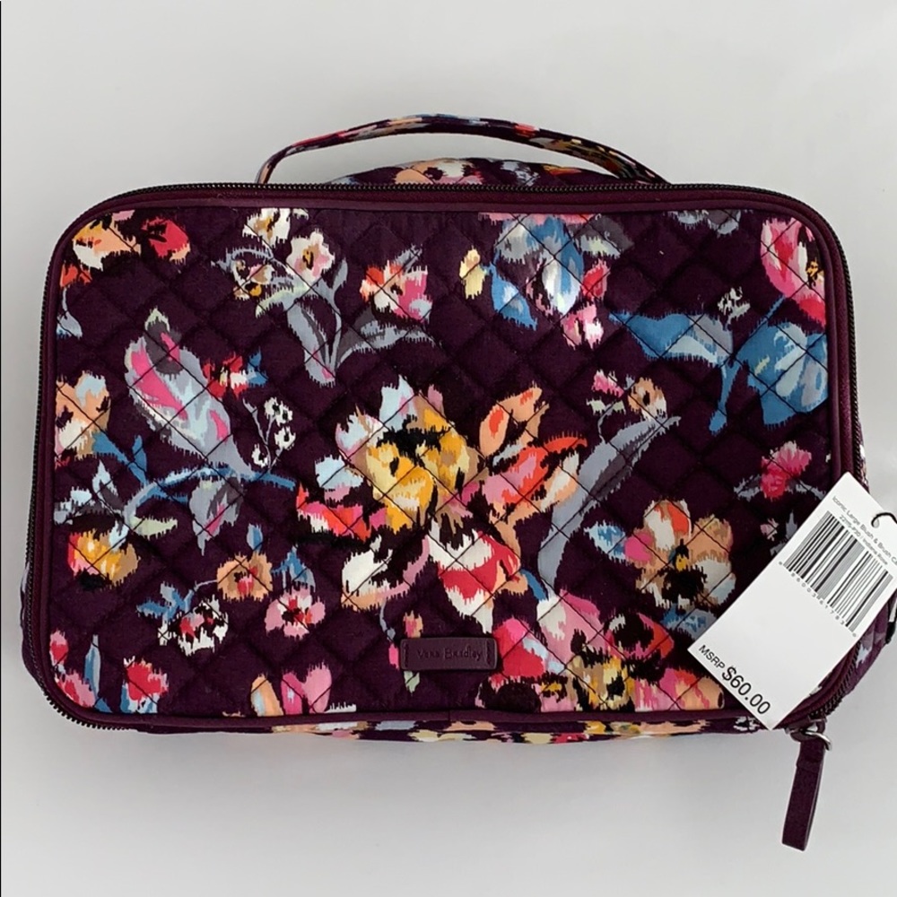 Vera Bradley Blush & Brush Case - Indiana Rose